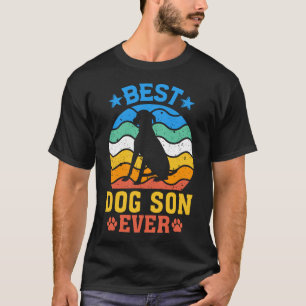 Beste DOG SON ooit  Vaderdag T-shirt