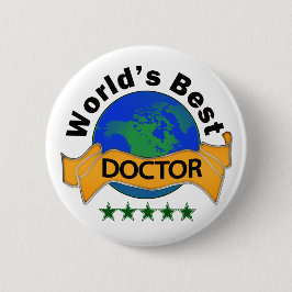 Beste dokter ronde button 5,7 cm