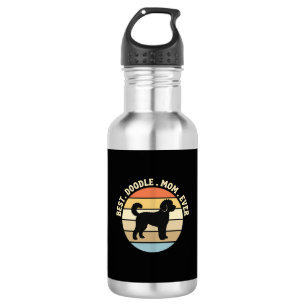 Beste Doodle Moeder Ooit Retro Hond Waterfles