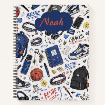 Beste Doodle Spiraal Notebook