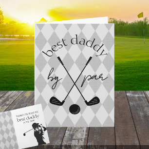 Beste Door Par Gepersonaliseerde Argyle Golf Opvou Kaart