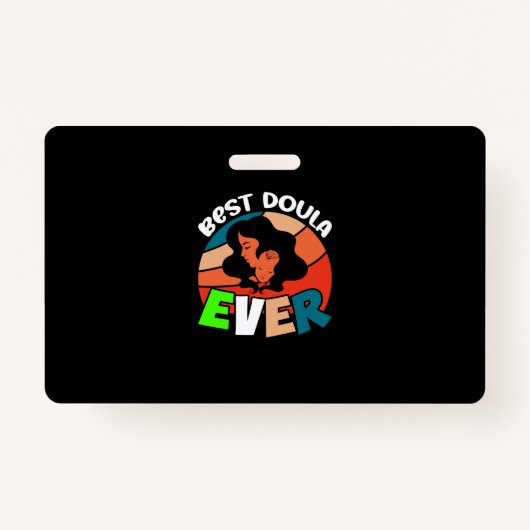 Beste Doula Ever Badge (Voorkant)