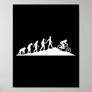 Beste downhill-fiets voor mannen vrouwen Mtb mount Poster