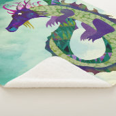 Beste Dragon Sherpa Blanket-Middelgrote Grootte Deken (3/4)