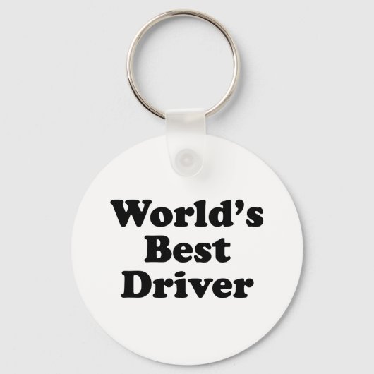 Beste driver ter wereld sleutelhanger (Voorkant)