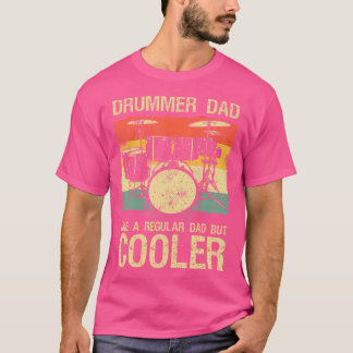 Beste drummer-papper kunst voor mannen muziek van  t-shirt