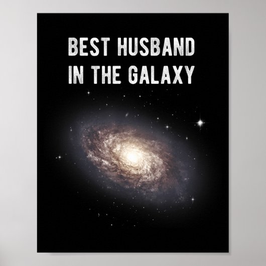 Beste Echtergenoot Melkweg Poster (Voorkant)