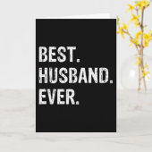 Beste echtgenoot ooit  kaart (Gele Bloem)