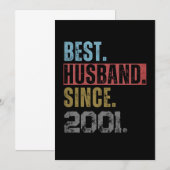 BESTE ECHTGENOOT SINDS 2001 PERSOONLIJK KAART (Voorkant / Achterkant)