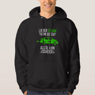 Beste elektriciteit uit de Deich als olie uit sjei Hoodie