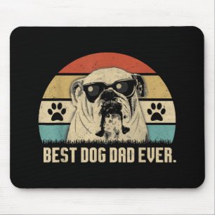 Beste Engelse Bulldog DAD Ooit shirt Vader Muismat