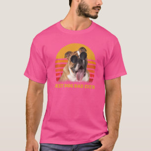 beste Engelse Bulldog Dog Dad epuppy Fa T-shirt