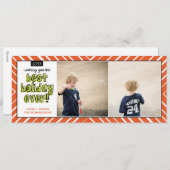 Beste feestdag ooit x2! feestdagenkaart (Voorkant / Achterkant)