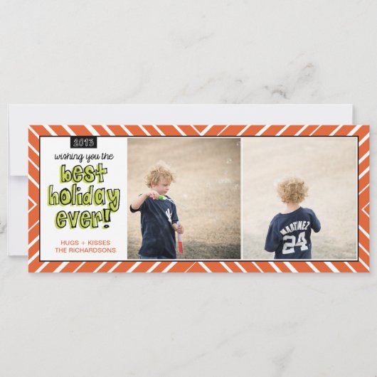 Beste feestdag ooit x2! feestdagenkaart (Voorkant)