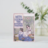 Beste feministische vriend briefkaart (Staand voorkant)