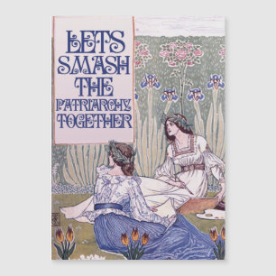 Beste feministische vriend laat de patriarchie slo