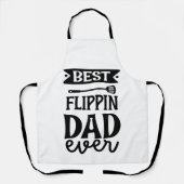 Beste flippin papa ooit schort (Voorkant)