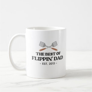 Beste Flippin Papa Spatel Grappige Retro Koffiemok