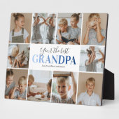 Beste foto opa fotoplaat (Zijkant)