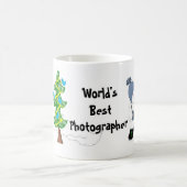 Beste fotograaf ter wereld koffiemok (Center)