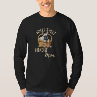 Beste Franse moeder Grappige Franse Bulldog Man T-shirt