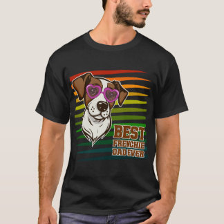 Beste Franse Papa Ooit Leuk Cadeau voor Hondenlief T-shirt