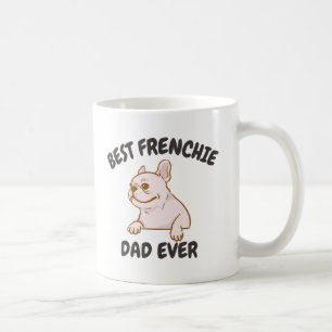 Beste Franse vader ooit, grappige Franse Bulldog P Koffiemok