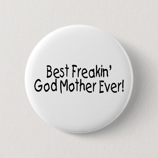 Beste Freakin God Moeder 2 Ronde Button 5,7 Cm (Voorkant)