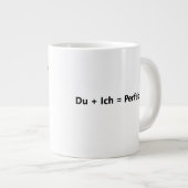 Beste Freundinnen-Tasse Extra Grote Beker (Voorkant rechts)