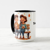 Beste Freundinnen-Tasse Mok (Voorkant links)