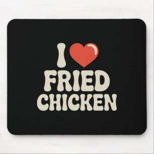 Beste Fried Chicken Kunst voor Mannen Vrouwen Kid Muismat
