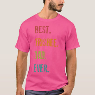 Beste frisbee vader ooit ultieme disc golf t-shirt
