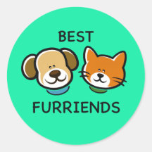 Beste Furriends – Cute Hond & Kat