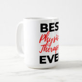 Beste fysieke therapie ooit 2 koffiemok (Voorkant links)