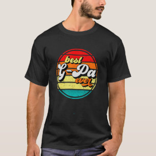 Beste G Pa Ooit Vaderdag Opa Retro  T-shirt
