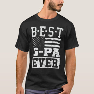 Beste G-pa ooit van ons Flag Grandpa Fathers Day G T-shirt