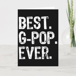 Beste G-pop ooit Familie Cool Grappige Gpop  Kaart