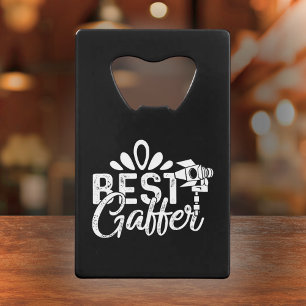 Beste Gaffer - Film Crew Gift Kredietkaart Flessenopener