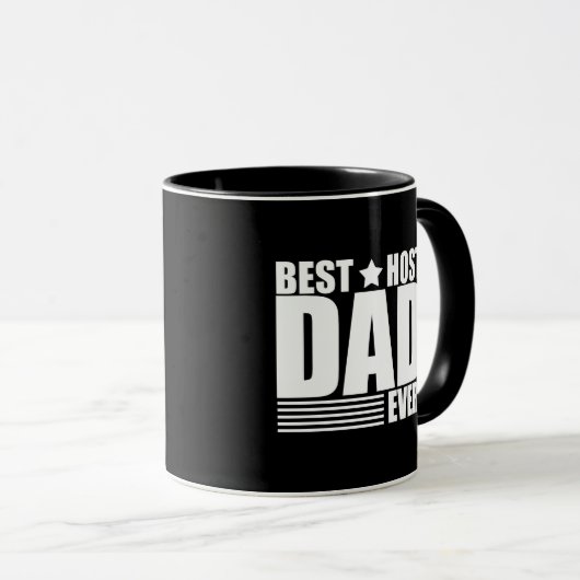 Beste gastheer vader ooit gelukkige vaders dag cad mok (Voorkant rechts)