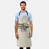 Beste gastheer vader ooit gelukkige vaders dag cad schort (Gedragen)