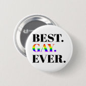 Beste Gay Ever MLM Pride Ronde Button 5,7 Cm (Voorkant /achterkant)