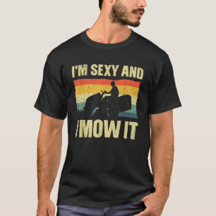 Beste gazon maaien kunst voor mannen vrouwen grasm t-shirt