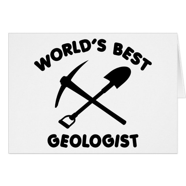 Beste geoloog ter wereld (Voorkant Horizontaal)