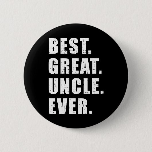 Beste geweldige oom ooit ronde button 5,7 cm (Voorkant)
