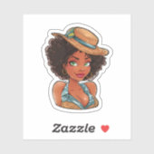 Beste geweldige Queen sticker voor cadeau (Vel)