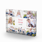 Beste Gift Gepersonaliseerde Kleur Acryl Fotoblok (Rechts)