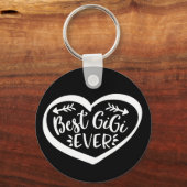 Beste Gigi Ever Grandmoeder Gift Sleutelhanger (Voorkant)