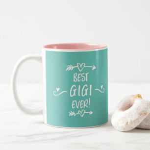 Beste Gigi Ooit Tweekleurige Koffiemok
