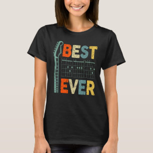 Beste Gitaar Pap Ever Chords Beste Pap Gitaar Gita T-shirt