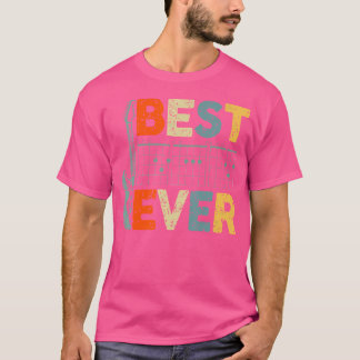 Beste gitaar vader ooit gitarist Father Day Chord  T-shirt